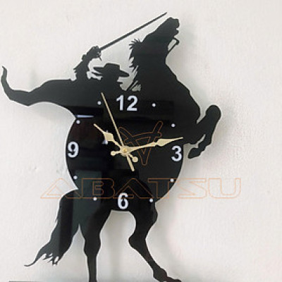 ( Bảo Hành 3 Năm) Đồng Hồ Treo Tường Kỵ Sĩ Mã Đáo Thành Công – May Mắn & Phong Thủy