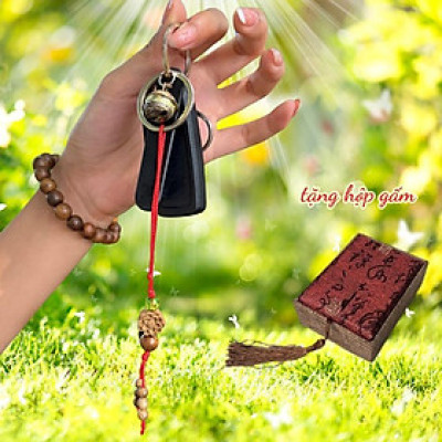 Dây đeo điện thoại, móc khóa, trang trí dây kéo túi sách trầm hương phong thủy An Nhiên Decor