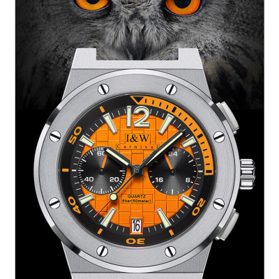Đồng hồ nam chính hãng IW CARNIVAL IW605G-2 Kính sapphire ,chống xước ,Chống nước 30m ,Bảo hành 24 tháng,Máy điện tử(Pin),dây da cao cấp, thiết kế đơn giản dễ đeo