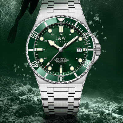 Đồng hồ nam chính hãng IW Carnival IW726G-5 ,Kính sapphire,chống xước,Chống nước30m,BH24 tháng,Máy điện tử(pin),dây da