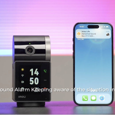 Camera Imou Rex VT / Rex VT Pro 3K 5MP - Gọi video 2 chiều, Phát hiện người và thú cưng, Hồng ngoại ban đêm, Chuông báo - HÀNG CHÍNH HÃNG