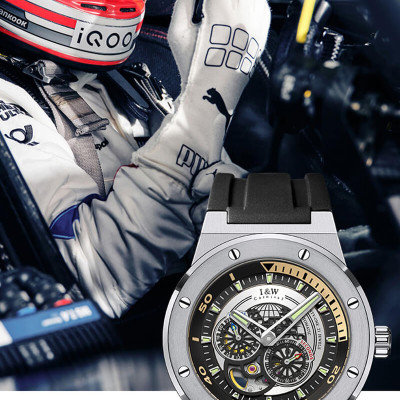 Đồng hồ nam chính hãng IW CARNIVAL IW619G-5 Kính sapphire ,chống xước,Chống nước 50m ,Bảo hành 24 tháng,Máy cơ (Automatic),Dây cao su cao cấp,thiết kế lộ cơ thể thao