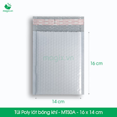 MTS0A - 16x14 cm - 25 Túi chống sốc bọc bóng khí