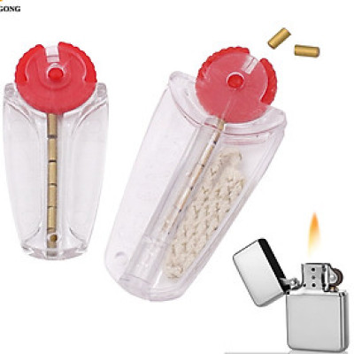 Bộ Bấc Đá Lửa Dây Tim Cho Bật Lửa Zippoo, Đá Và Tim Bấc Trong Hộp Quẹt Bật Lửa Zippoo, Dupont, Dunhill