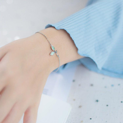 Lắc tay bạc 925 Tiny Clove xinh xắn dễ thương Dế Bạc - LT4455