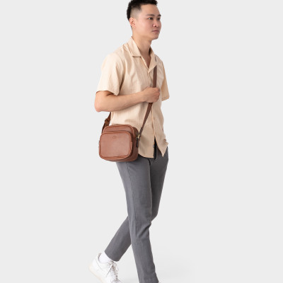 Túi Lata ( Thời trang nam đi chơi cỡ nhỏ - Túi đeo chéo da TN20 )