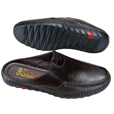 Giày Sục Nam HA NAM Da Bò Thật Cao Cấp GSB20172