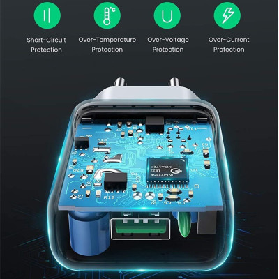 Ugreen UG10133CD122TK 18W QC3.0 màu Trắng Củ sạc nhanh cổng USB - HÀNG CHÍNH HÃNG