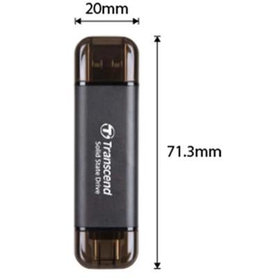 Ổ Cứng Di Động SSD Siêu nhỏ Transcend ESD310 128GB USB 3.2 Gen2x1 TS128GESD310C - Hàng Chính Hãng