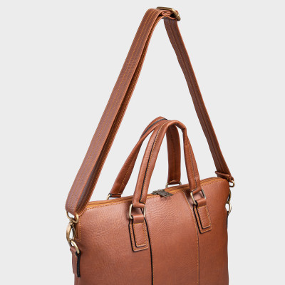 Cặp Công Sở Lata ( Thời trang nam basic đựng laptop 14,6 inch - Cặp da CA29 )