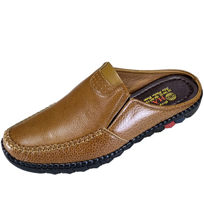 Giày Sục Nam HA NAM Da Bò Thật Cao Cấp GSB20171