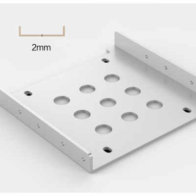 Khay Chuyển Đổi Ổ Cứng (Caddy bay) Orico AC325-1S-V1-SV-BP Từ 2.5" sang 3.5" (Caddy Tray Adapter) - Hàng Chính Hãng