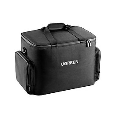 Ugreen UG15236LP667TK Túi đựng dùng cho trạm sạc 600W 1200w 2200w Gs600 gs1200 có quai xách màu ghi xám có thể đựng đa năng - HÀNG CHÍNH HÃNG