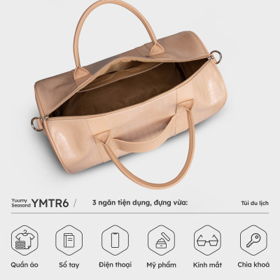Túi du lịch Yuumy ( Thời trang nữ đa năng cỡ lớn - Túi da Seasand YMTR6 )
