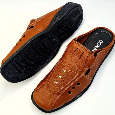 Giày lười nam DONAVY thanh lịch may full quai và đế bao đi mưa