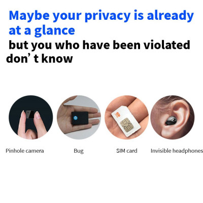 Máy Dò Phát Hiện Theo Dõi Camera, GPS, Định Vị Detector S16 - Hàng Nhập Khẩu