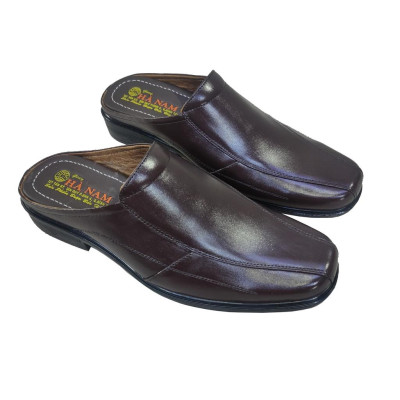 Dép Bít Mũi Nam HÀ NAM Da Bò Thật Cao Cấp GSB20139