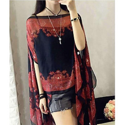 Khăn voan mỏng khoác ngoài tạo nhiều kiểu dùng chống nắng, đi biển, quàng cổ AKC45