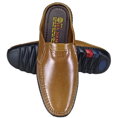 Giày Sục Nam HA NAM Da Bò Thật Cao Cấp GSB20171