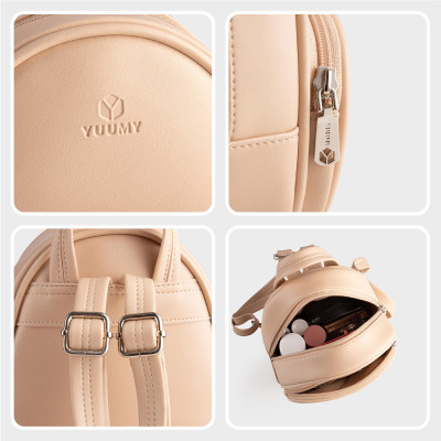 Balo Yuumy ( Thời trang nữ phong cách dễ thương - Balo da Seasand YBA105 )