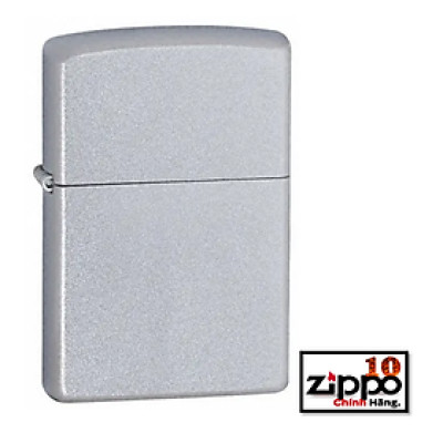 Bật lửa Zippo 205 Classic Satin Chrome - Chính Hãng 100%