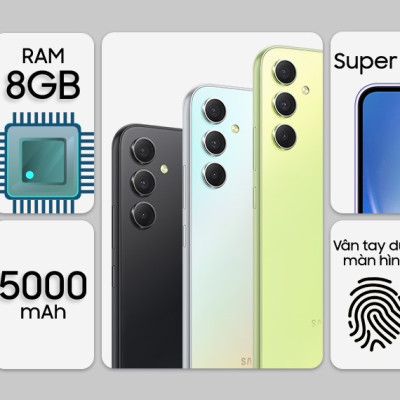 Điện Thoại Samsung Galaxy A34 5G - Hàng Chính Hãng