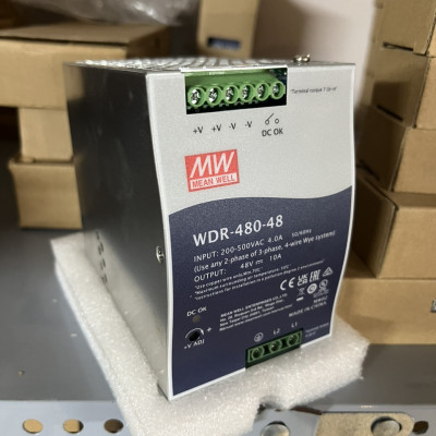 Nguồn Meanwell WDR-480-48 Hàng nhập khẩu