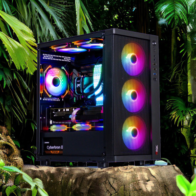 CASE MAGIC GM-01 CÓ SẮN 4 FAN (MATX) - Hàng chính hãng