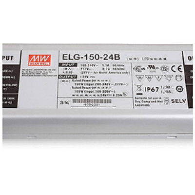 Nguồn Meanwell ELG-150-24A Hàng nhập khẩu