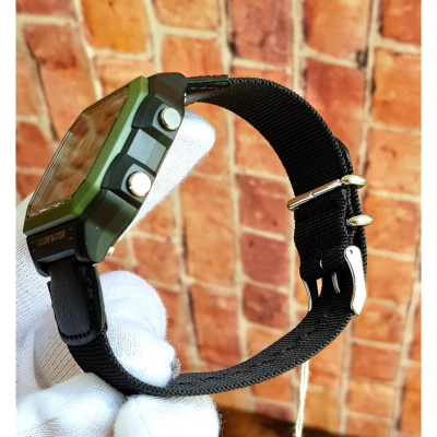 Đồng Hồ Casio AE-1200WHB-1BVDF Nam Quartz_ Tặng kèm dây cao su cao cấp