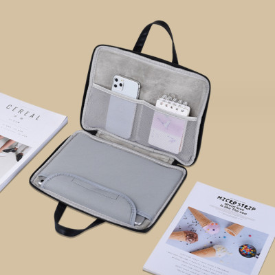 Túi xách da chống sốc laptop máy tính surface, túi công sở nữ cặp đựng laptop cute dễ thương