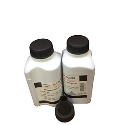 Bộ hai lọ mực HA140g - Nạp ( đổ ) cho máy in Canon 2900, 3000, 3300, 3500, 4122, 4150, 4350, 4320, 4680 / HP 1010, 1019, 1012, 1015, 1018, 1020, 1022, 1319, 3030 ,3050, 3055 /5200