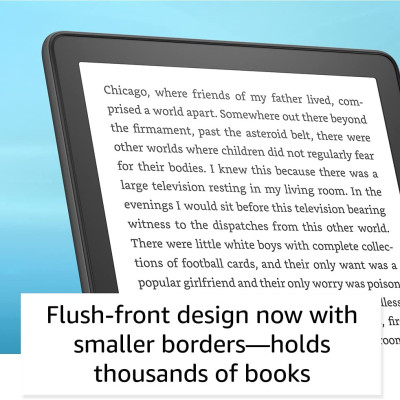 Combo Máy đọc sách All New Kindle Paperwhite 5 (11th Gen) và Bao da - Hàng nhập khẩu