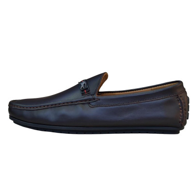 Giày Mọi Nam Da Đế Âm Bò Thật TiTi ĐÔ Cao Cấp GM2064d