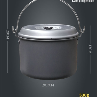 Bộ nồi nhôm dã ngoại Campingmoon MC-700