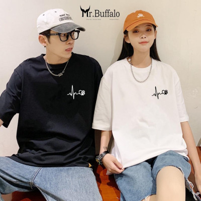 Áo Thun Mr.Buffalo icon basic 100% Unisex Form Oversize Local Brand
