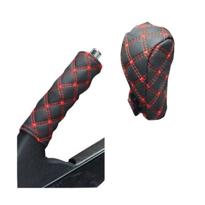 Set 2 Cái Bọc Cần Số, Tay Phanh Ô Tô Phong Cách Thời Trang Sang Trọng – Dùng Cho Các Loại Xe