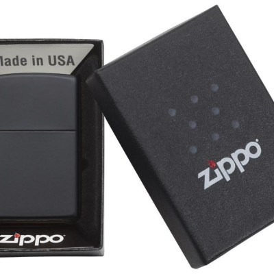 Bật Lửa Zippo Black Matte 218