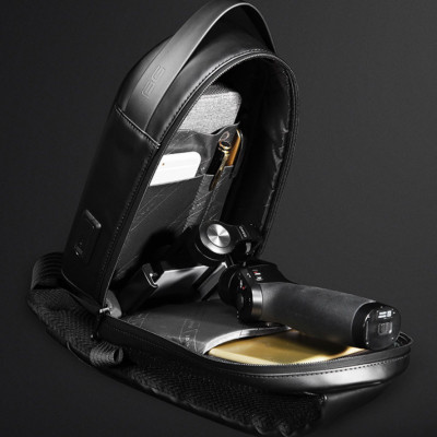 Túi đeo chéo đeo ngực nam đa chức năng cao cấp phong cách châu âu cá tính