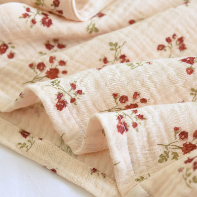 Bộ Đồ Mặc Nhà Dài Tay Chất Liệu Xô Muslin Hàng Cao Cấp