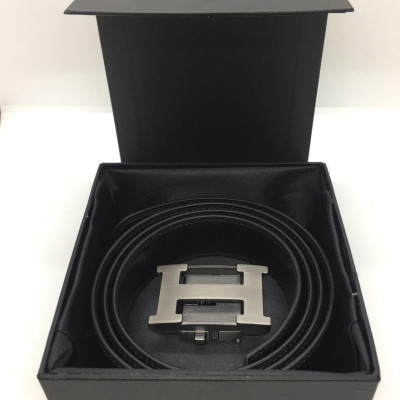 Thắt Lưng, Dây Nịt Nam Cao Cấp HMT, Khoá Tự Động Kiểu Chữ H, Dây Thắt Lưng Da Bò Chính Hiệu, H1-Đen