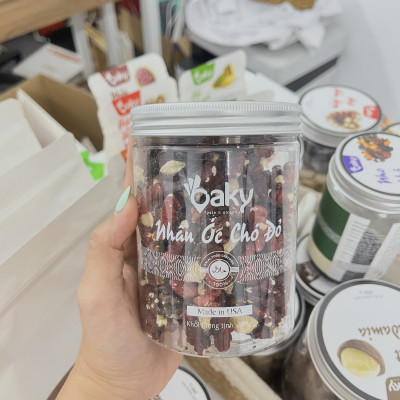 Nhân Óc Chó Đỏ Oaky 200gram (Size Nhỏ) - Nhập Khẩu Mỹ, Ăn Kiêng Healthy, Giàu Omega 3-6-9