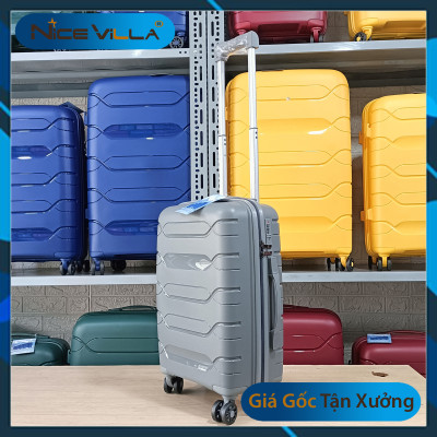 Vali Thời Trang NiceVilla Nhựa Dẻo PP Chống Va Đập Size 20inch & 24inch & 28inch [Mẫu Mới Giảm 50%] 
