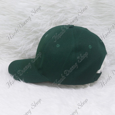 Nón kết trơn không thêu họa tiết, chất liệu vải cotton pha polyester giúp giữ phom nón, freesize - Hạnh Dương