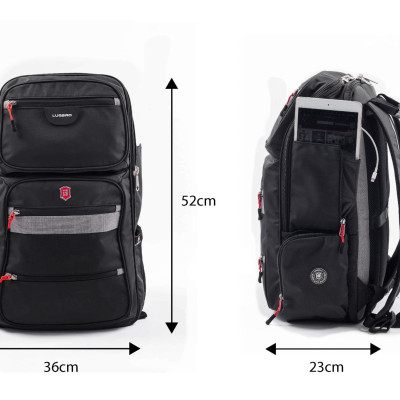 BALO LAPTOP ĐA CHỨC NĂNG 17.3 INCH -  LUGBRO GAMING LBV010BK