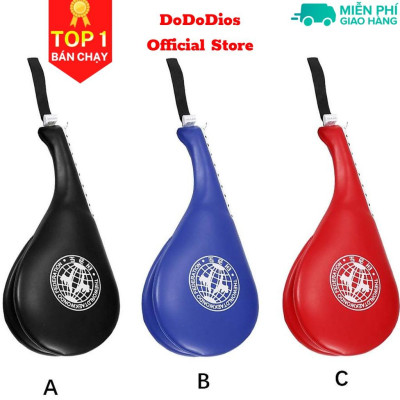 Đích Đá Đấm Tập Võ Thuật Cầm Tay Taekwondo, Vovinam, Karatedo Da PU Cao Cấp Cho Trẻ Em và Người Lớn Hãng DoDoDios (1cái)