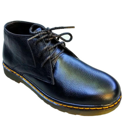 Giày Boots Nam Cổ Lửng Da Bò Thật TiTi ĐÔ Đế Đốc Tờ Cao Cấp DT2020