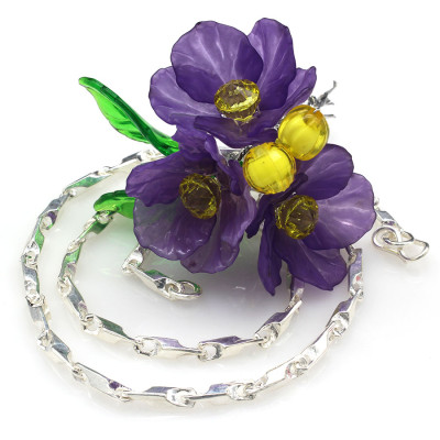 Dây Chuyền Nam Bạc Ta Kiểu Dây Đinh Bạc Hiểu Minh DBN055