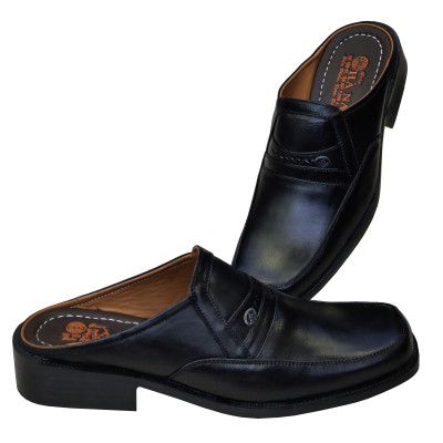 Dép Bít Mũi Nam HÀ NAM Da Bò Thật Cao Cấp GSB2078