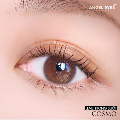 Lens trong suốt cận Angel Eyes Cosmo có độ từ 0 đến 15 độ, dòng kính áp tròng cận trong suốt có độ phù hợp mọi nhu cầu